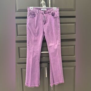 Q2 denim, purple, size Large